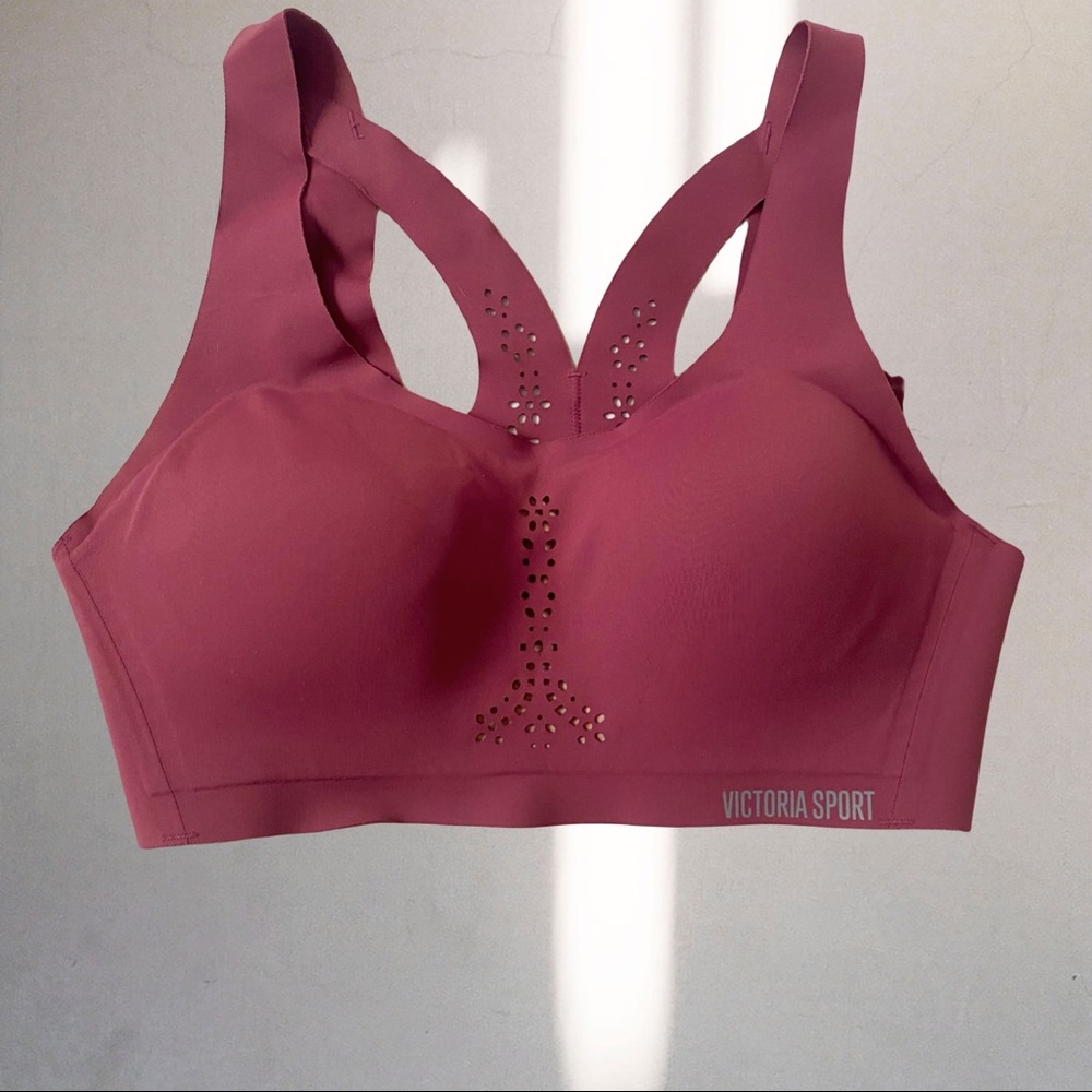 COPY - Victoria’s Secret Sport Angel Max Support Wire Free Sports Bra Size 34C …
